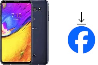 Cómo instalar Facebook en un LG V35 ThinQ