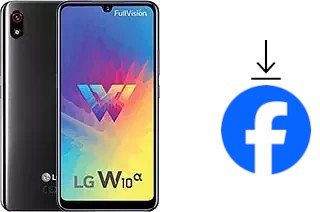 Cómo instalar Facebook en un LG W10 Alpha