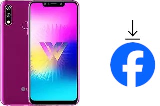 Cómo instalar Facebook en un LG W10