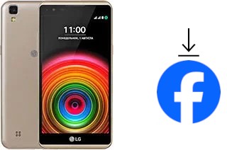 Cómo instalar Facebook en un LG X power