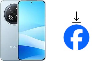 Cómo instalar Facebook en un Meizu Note 22 Pro