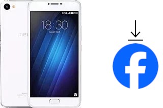 Cómo instalar Facebook en un Meizu U20