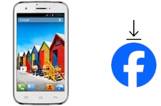 Cómo instalar Facebook en un Micromax A115 Canvas 3D