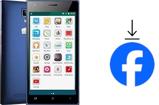 Cómo instalar Facebook en un Micromax Canvas Xpress 4G Q413