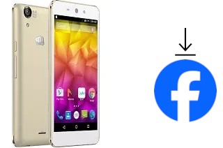 Cómo instalar Facebook en un Micromax Canvas Selfie Lens Q345