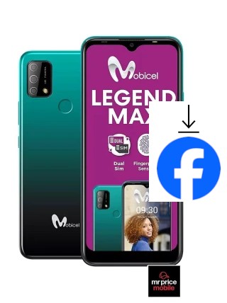 Cómo instalar Facebook en un Mobicel Legend Max