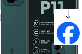 Cómo instalar Facebook en un Mobicel P11