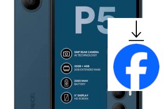 Cómo instalar Facebook en un Mobicel P5
