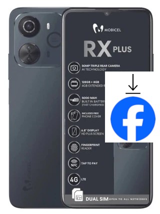 Cómo instalar Facebook en un Mobicel RX Plus
