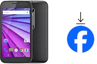 Cómo instalar Facebook en un Motorola Moto G Dual SIM (3rd gen)