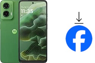 Cómo instalar Facebook en un Motorola Moto G35