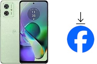 Cómo instalar Facebook en un Motorola Moto G54 (China)