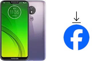 Cómo instalar Facebook en un Motorola Moto G7 Power