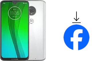 Cómo instalar Facebook en un Motorola Moto G7