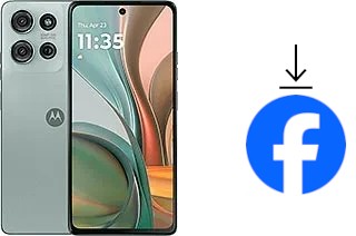 Cómo instalar Facebook en un Motorola Moto G75