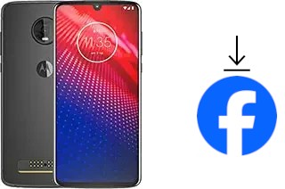 Cómo instalar Facebook en un Motorola Moto Z4