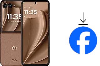 Cómo instalar Facebook en un Motorola Razr+ 2025