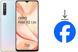 Cómo instalar Facebook en un Oppo Find X2 Lite