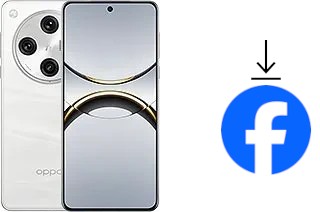 Cómo instalar Facebook en un Oppo Find X8 Pro