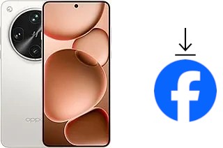 Cómo instalar Facebook en un Oppo Find X8 Ultra