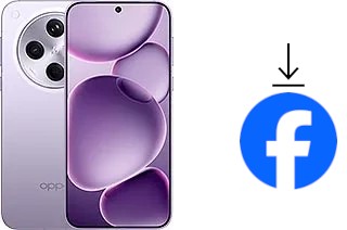 Cómo instalar Facebook en un Oppo Find X8s+