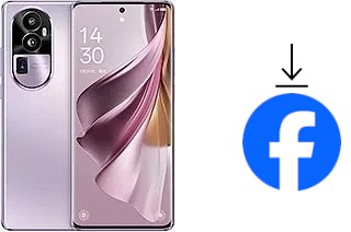 Cómo instalar Facebook en un Oppo Reno10 Pro+