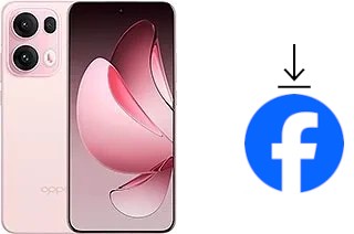 Cómo instalar Facebook en un Oppo Reno13 Pro (China)