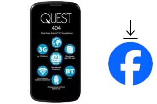 Cómo instalar Facebook en un Qumo Quest 404