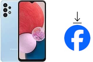 Cómo instalar Facebook en un Samsung Galaxy A13 (SM-A137)