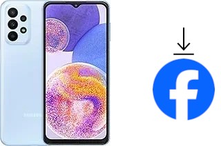 Cómo instalar Facebook en un Samsung Galaxy A23