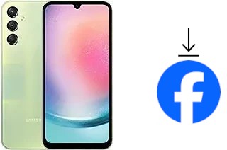 Cómo instalar Facebook en un Samsung Galaxy A24 4G