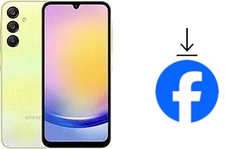 Cómo instalar Facebook en un Samsung Galaxy A25