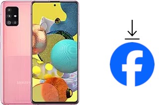 Cómo instalar Facebook en un Samsung Galaxy A51 5G