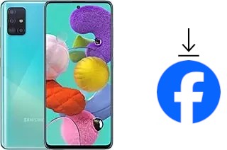 Cómo instalar Facebook en un Samsung Galaxy A51