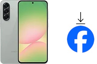 Cómo instalar Facebook en un Samsung Galaxy A56