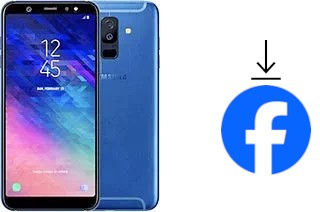 Cómo instalar Facebook en un Samsung Galaxy A6+ (2018)