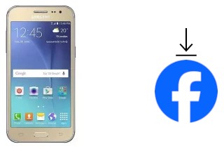 Cómo instalar Facebook en un Samsung Galaxy J2 DTV
