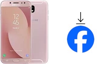 Cómo instalar Facebook en un Samsung Galaxy J7 (2017)