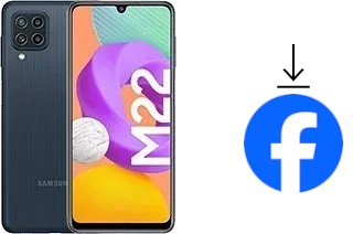 Cómo instalar Facebook en un Samsung Galaxy M22