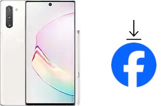 Cómo instalar Facebook en un Samsung Galaxy Note10