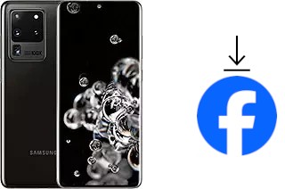 Cómo instalar Facebook en un Samsung Galaxy S20 Ultra 5G