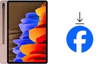 Cómo instalar Facebook en un Samsung Galaxy Tab S7+