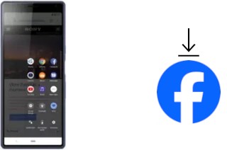 Cómo instalar Facebook en un Sony Xperia 10 Plus
