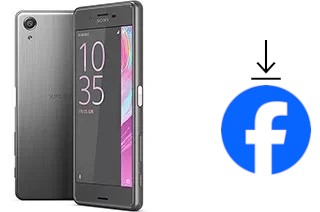 Cómo instalar Facebook en un Sony Xperia X Performance