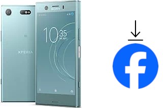 Cómo instalar Facebook en un Sony Xperia XZ1 Compact