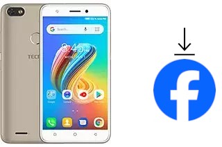 Cómo instalar Facebook en un Tecno F2 LTE