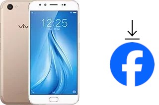 Cómo instalar Facebook en un vivo V5 Plus
