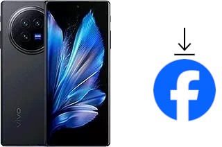 Cómo instalar Facebook en un vivo X Fold3