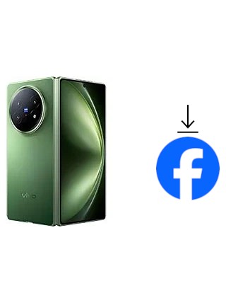 Cómo instalar Facebook en un vivo X Fold5