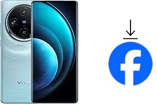 Cómo instalar Facebook en un vivo X100 Pro